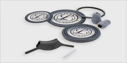 Replacement of stethoscope diaphragm and eartips
